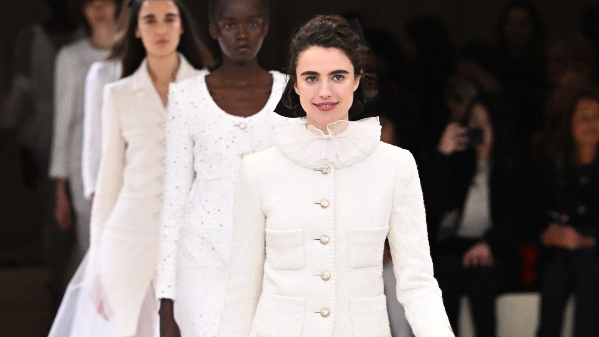 MARGARET QUALLEY at Chanel Haute Couture Spring/Summer 2024 Runway Show ...