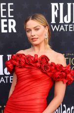 MARGOT ROBBIE at 2024 Critics Choice Awards in Santa Monica 01/14/2024
