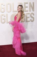 MARGOT ROBBIE at 81st Annual Golden Globe Awards in Los Angeles 01/07/2024