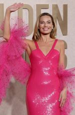 MARGOT ROBBIE at 81st Annual Golden Globe Awards in Los Angeles 01/07/2024