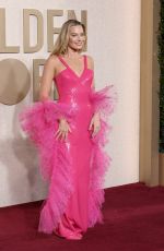 MARGOT ROBBIE at 81st Annual Golden Globe Awards in Los Angeles 01/07/2024