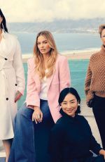 MARGOT ROBBIE, EMMA STONE and CAREY MULLIGAN in The Hollywood Reporter, January 2024