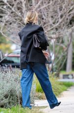 MARGOT ROBBIE Heading to a Friends House in Santa Monica 01/17/2024