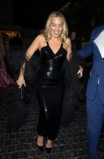 MARGOT ROBBIE Leaves a Golden Globes Afterparty in Los Angeles 01/07/2024