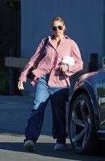 MARGOT ROBBIE Leaves a Meeting in Santa Monica 01/08/2024