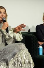 MARGOT ROBBIE, ROSAMUND PIKE and EMERALD FENNELL at Saltburn Q&A Screening in Los Angeles 01/10/2024