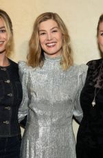 MARGOT ROBBIE, ROSAMUND PIKE and EMERALD FENNELL at Saltburn Q&A Screening in Los Angeles 01/10/2024
