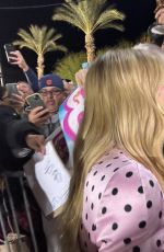 MARGOT ROBBIE Signs Autographs for Fans at Palm Springs International Film Festival 01/04/2024