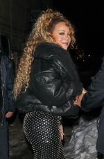 MARIAH CAREY Arrives at Nas