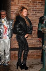 MARIAH CAREY Arrives at Nas