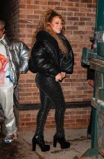 MARIAH CAREY Arrives at Nas