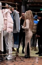 MARIAH CAREY at Gucci Store in Aspen 12/30/2023