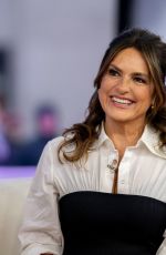 MARISKA HARGITAY at Today Show in New York 01/18/2024