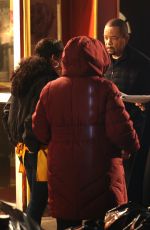 MARISKA HARGITAY on the Set of Law and Order: Special Victims Unit in Queens 01/29/2024