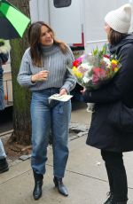 MARISKA HARGITAY on the Set of Law & Order: Special Victims Unit in Manhattan 01/26/2024