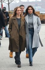 MARISKA HARGITAY on the Set of Law & Order: Special Victims Unit in Manhattan 01/26/2024