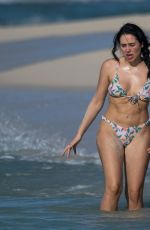 MARNIE SIMPSON in Bikini on the Beach in Barbados 01/17/2024