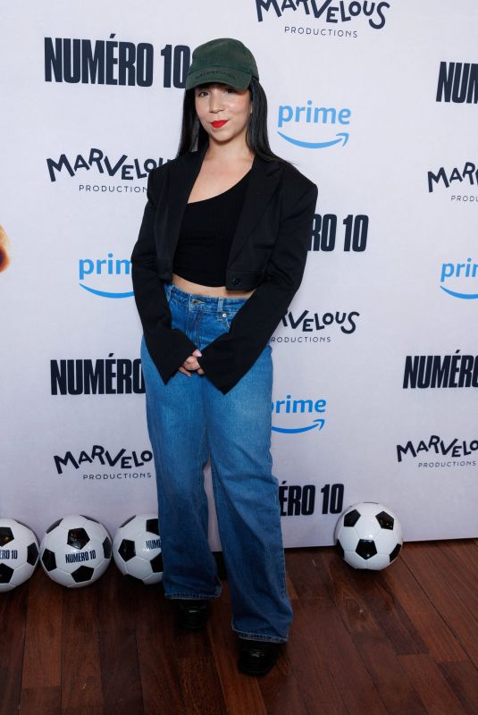 MAYADA OFF at Numero 10 Premiere Photocall at Publicis Cinema in Paris 01/24/2024