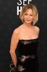 MEG RYAN at 2024 Critics Choice Awards in Santa Monica 01/14/2024