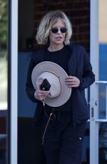 MEG RYAN Out and About in Santa Barbara 01/10/2024