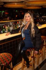 MEGAN BARTON HANSON at Mama Shelter Hotel Shoreditch Host Ski Club Launch Event in London 01/23/2024