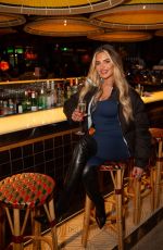MEGAN BARTON HANSON at Mama Shelter Hotel Shoreditch Host Ski Club Launch Event in London 01/23/2024