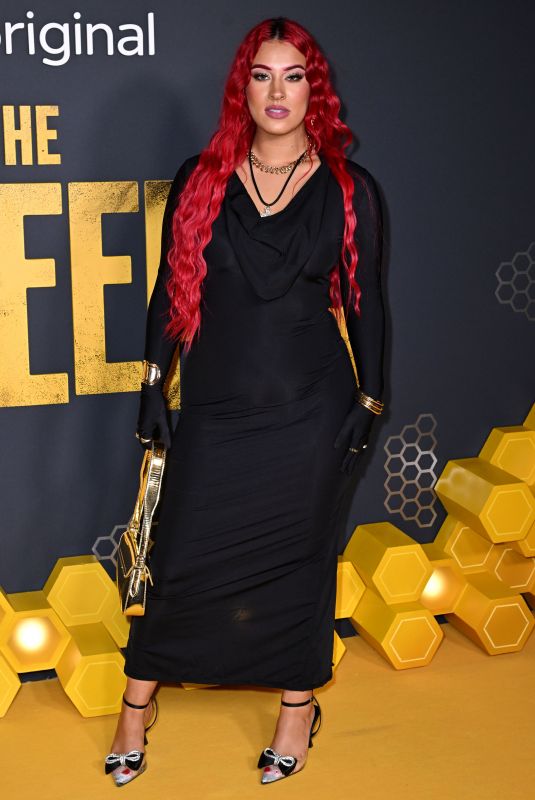 MEGAN BOLTON at The Beekeeper Premiere at VUE West End in London 01/10/2024
