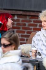 MEGAN FOX and MGK on a Coffee Date in Aspen 01/01/2024