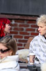 MEGAN FOX and MGK on a Coffee Date in Aspen 01/01/2024
