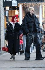MEGAN FOX and MGK Out Shopping in Aspen 12/31/2023