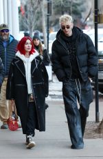 MEGAN FOX and MGK Out Shopping in Aspen 12/31/2023