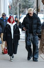 MEGAN FOX and MGK Out Shopping in Aspen 12/31/2023