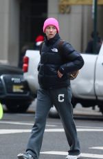 MEGAN RAPINOE Sports a Foot Brace on Right Leg Out in New York 01/23/2024