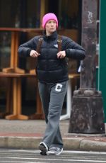 MEGAN RAPINOE Sports a Foot Brace on Right Leg Out in New York 01/23/2024