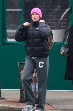 MEGAN RAPINOE Sports a Foot Brace on Right Leg Out in New York 01/23/2024
