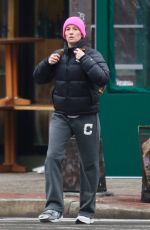 MEGAN RAPINOE Sports a Foot Brace on Right Leg Out in New York 01/23/2024