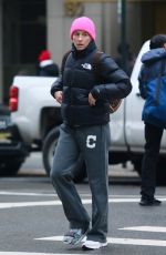 MEGAN RAPINOE Sports a Foot Brace on Right Leg Out in New York 01/23/2024