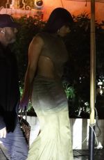 MEGAN THEE STALLION Arrives a Late-night Party at Chateau Marmont in West Hollywood 01/25/2024