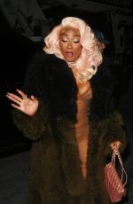 MEGAN THEE STALLION Arrives at SNL Afterparty at Le Avenue in New York 01/21/2024