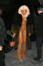 MEGAN THEE STALLION Arrives at SNL Afterparty at Le Avenue in New York 01/21/2024