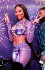 MEGAN THEE STALLION Performs at Times Square New Year