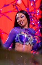 MEGAN THEE STALLION Performs at Times Square New Year
