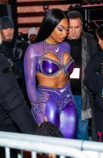 MEGAN THEE STALLION Performs at Times Square New Year