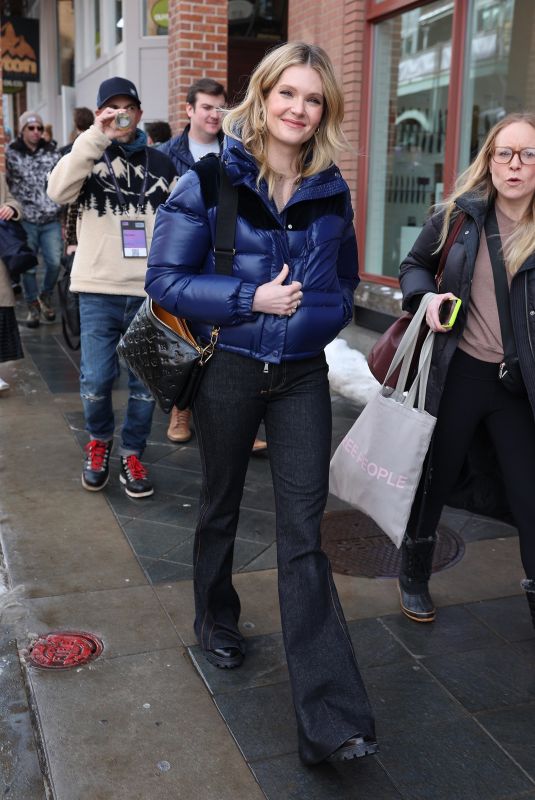 MEGHANN FAHY Out at Sundance Film Festival 2024 in Park City 01/19/2024