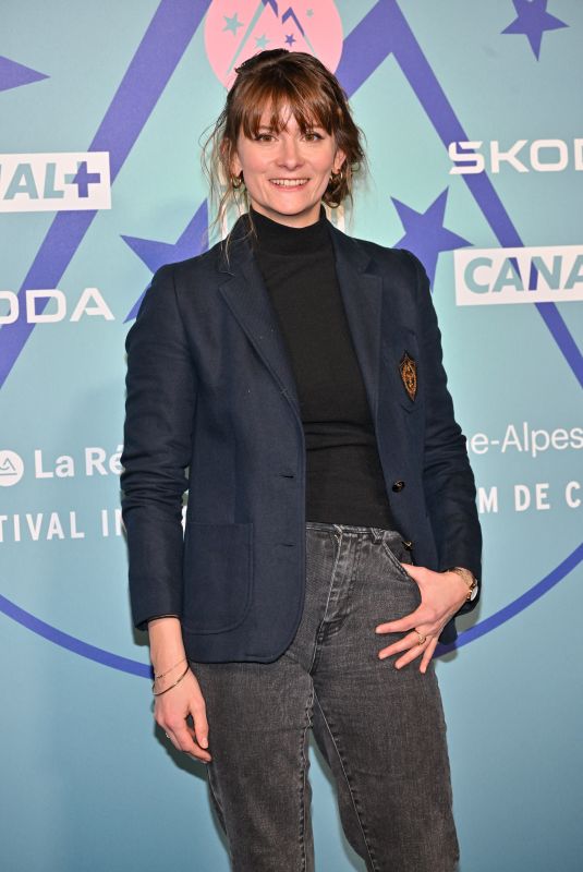 MELANIE AUFFRET at Heureux Gagnants Screening at 27th Alpe d Huez Film Festival 01/17/2024