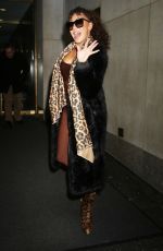 MELANIE BROWN Arrives at Today Show in New York 01/08/2024