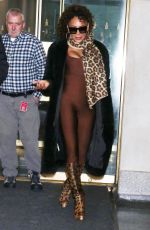 MELANIE BROWN Arrives at Today Show in New York 01/08/2024