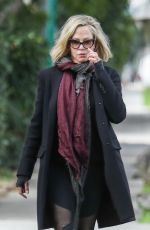 MELANIE GRIFFITH Leaves a Hair Salon in Beverly Hills 01/04/2024