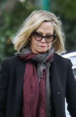 MELANIE GRIFFITH Leaves a Hair Salon in Beverly Hills 01/04/2024