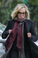 MELANIE GRIFFITH Leaves a Hair Salon in Beverly Hills 01/04/2024